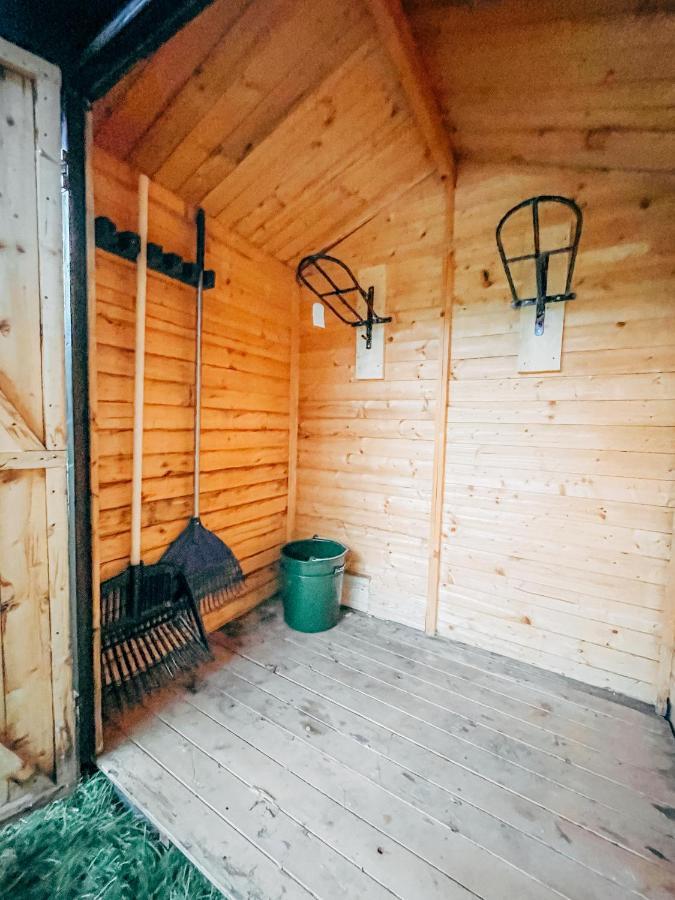 Wunderschoenes Chalet Mit Gaestehaus In Der Natur Mit Fass-Sauna Sangerhausen Buitenkant foto